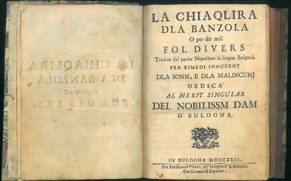 La chiaqlira dla banzola. O per dir mìi Fol divers …