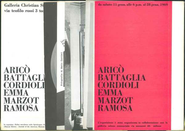 Aricò, Battaglia, Cordioli, Emma, Marzot. Ramosa