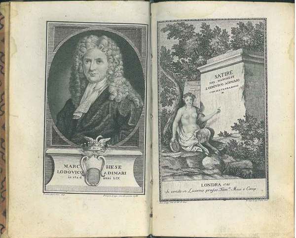 Satire del marchese Lodovico Adimari con illustrazioni