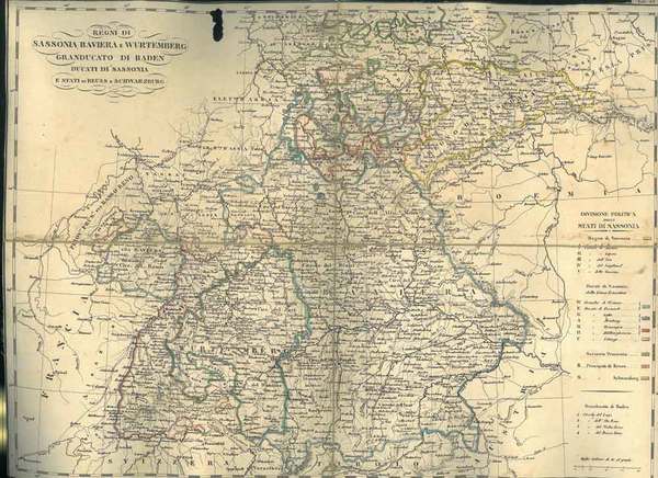 Regni di Sassonia, Baviera e Wurtemberg, Granducato di Baden, Ducati …
