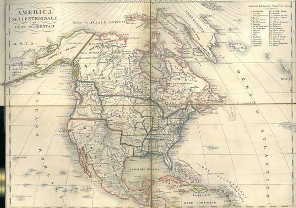 America settentrionale ed Indie Occidentali