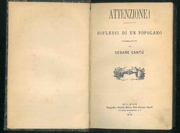 Attenzione! Riflessi di un popolano