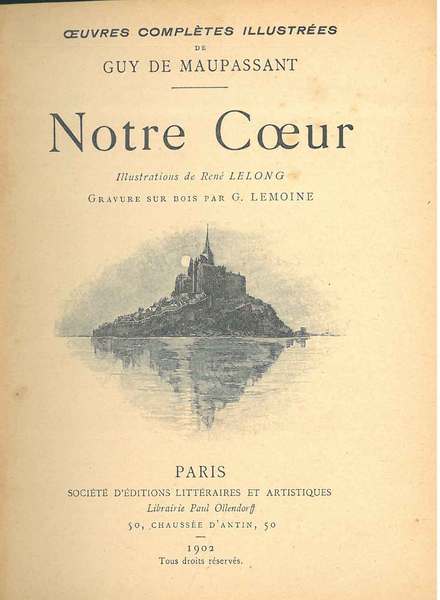 Notre Coeur. Illustrations de René Lelong, gravure sur bois par …