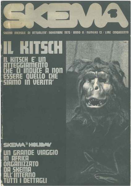 Il Kitsch è un atteggiamento che ci induce a non …