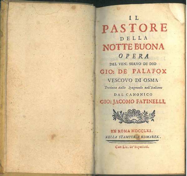 Il pastore della notte buona. Opera del ven. servo di …