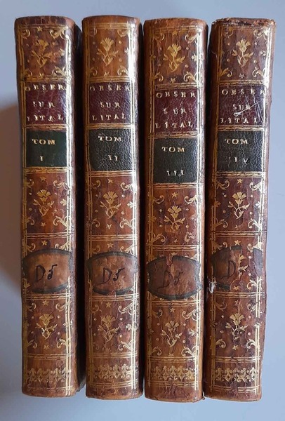 Observations sur l'Italie et sur les Italiens, données en 1764 …