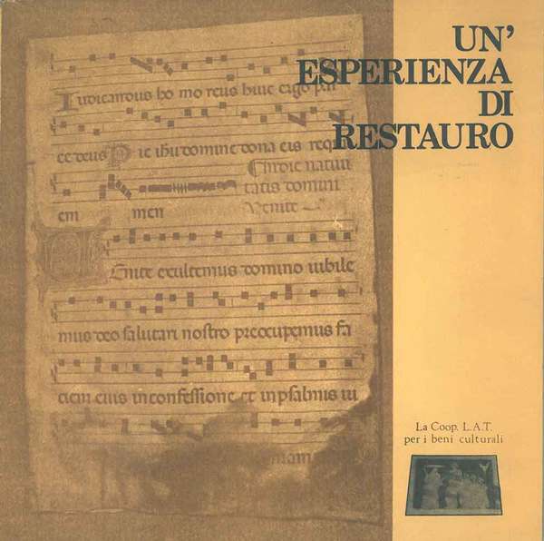 Un'esperienza di restauro