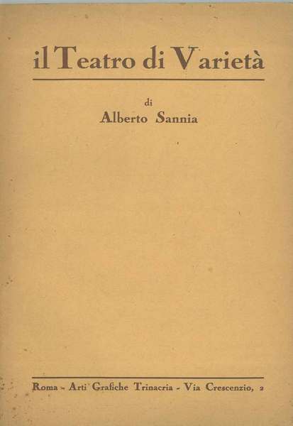 Il teatro di Varietà