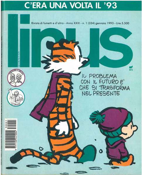 Linus. Rivista di fumetti e d'altro. Anno XXIX, n. 1 …