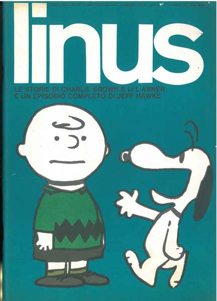 Linus. Rivista dei fumetti e dell'illustrazione, maggio 1965, anno I. …