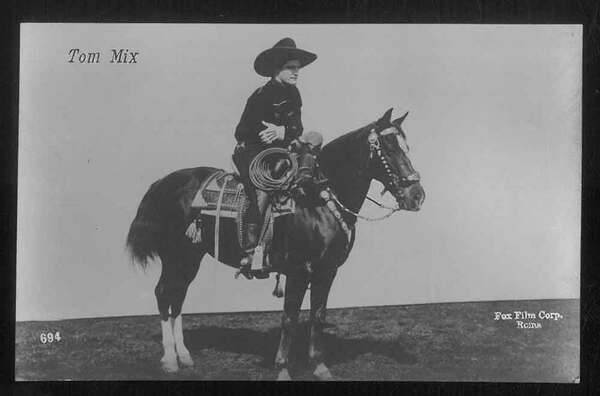 Tom Mix a cavallo