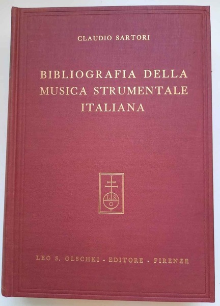 Bibliografia della musica strumentale italiana stampata in Italia fino al …