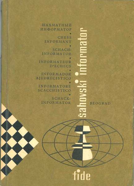 Sahovski informator / Chess informant / Schachinformator / Informateur d'echecs …