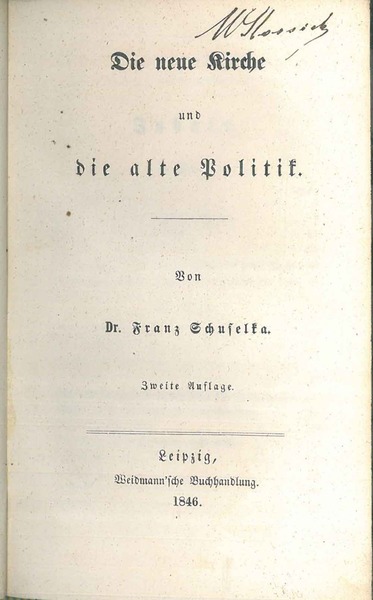Die neue Kirche und die alte Politik