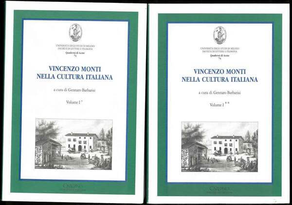 Vincenzo Monti nella cultura italiana.