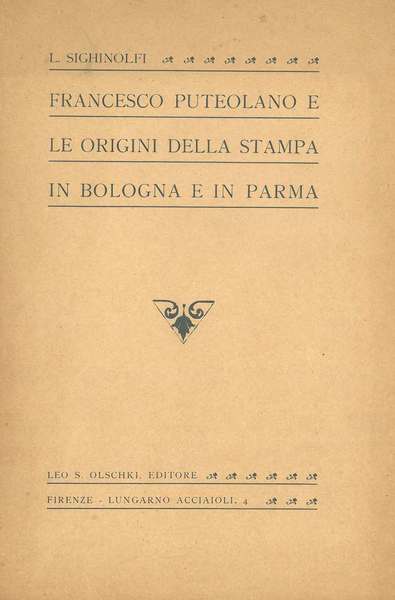 Francesco Puteolano e le origini della stampa in Bologna e …