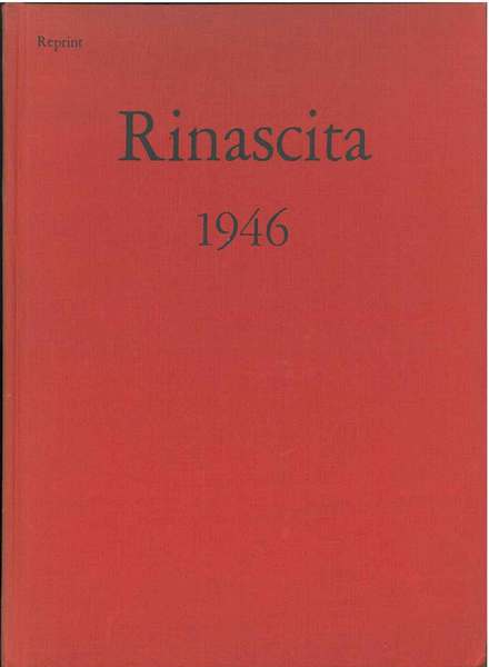 Rinascita 1946. Reprint