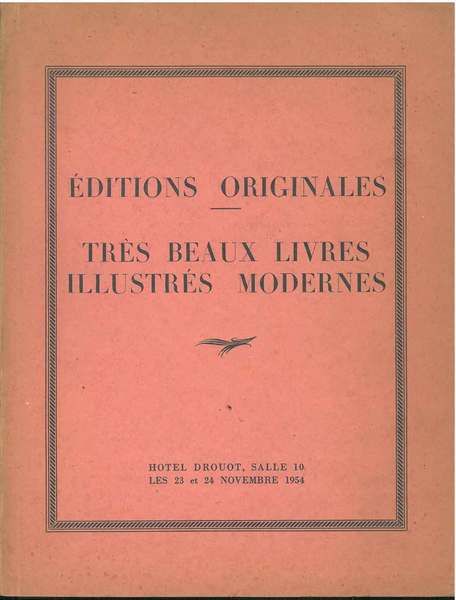 Editions originales. Très beaux livres illustrés modernes