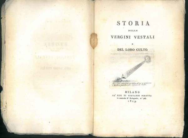 Storia delle vergini vestali e del loro culto