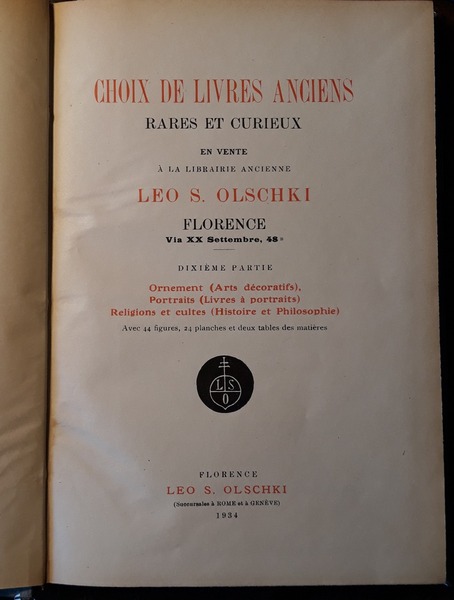 Choix de livres anciens rares et curieux en vente a …