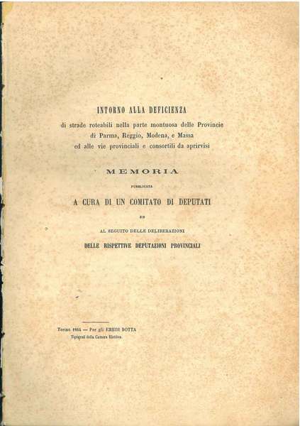Intorno alla deficienza di strade roteabili nella parte montuosa delle …