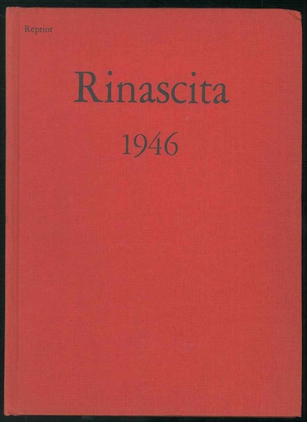 La Rinascita. 1946.