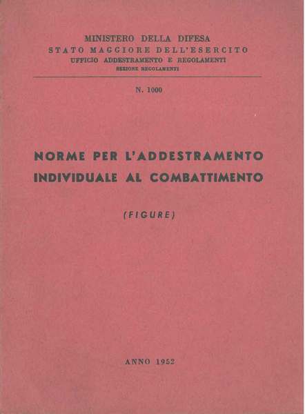 Norme per l'addestramento individuale al combattimento (figure)