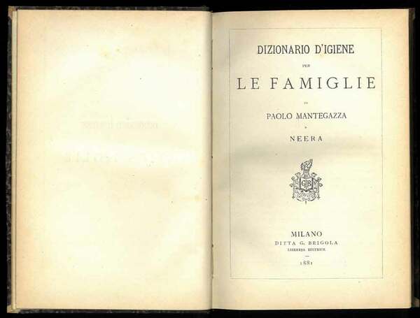 Dizionario d'igiene per le famiglie.