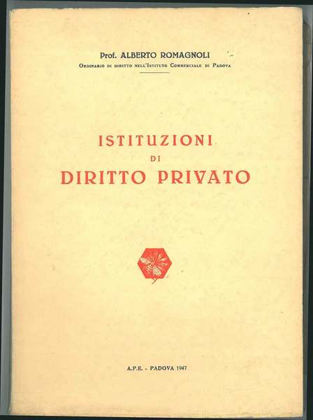 Istituzioni di diritto privato per gli istituti tecnici commerciali