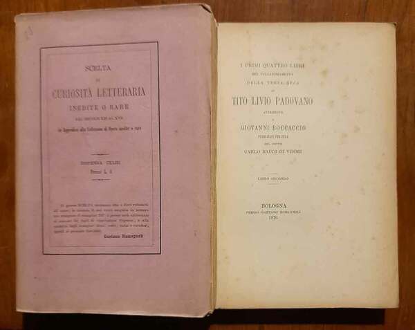 I primi quattro libri del volgarizzamento della terza deca di …