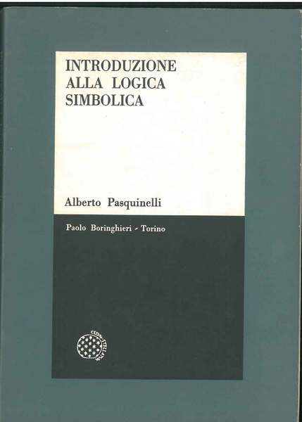 Introduzione alla logica simbolica