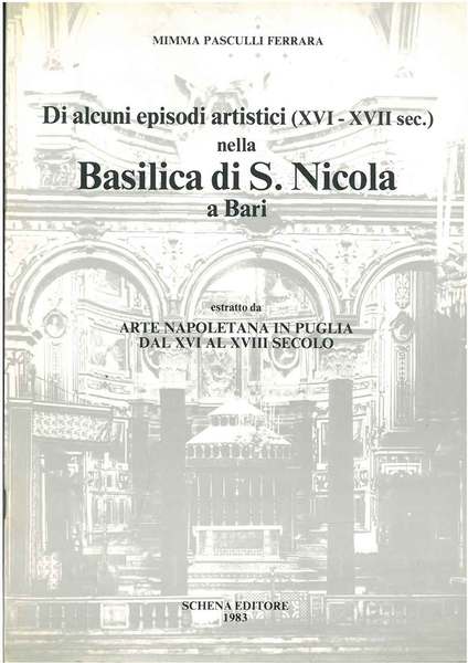 Di alcuni episodi artistici (XVI-XVII sec.) nella Basilica di S. …