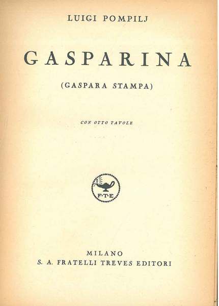 Gasparina. (Gaspara Stampa)