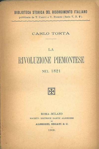 La rivoluzione piemontese nel 1821