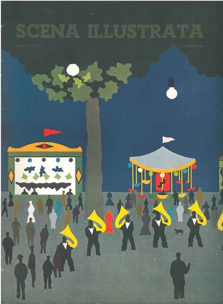 Scena illustrata. Rivista mensile. Anno 71, N°11 Novembre 1956