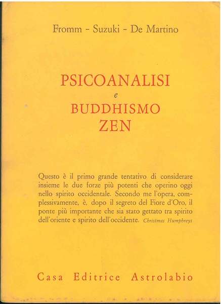 Psicoanalisi e buddhismo zen