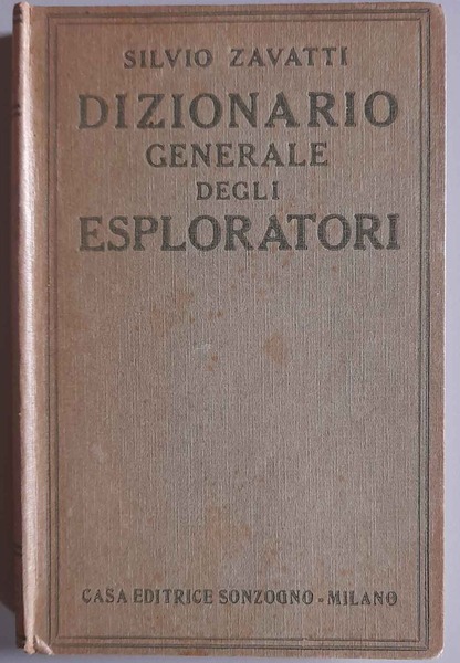 Dizionario generale degli esploratori