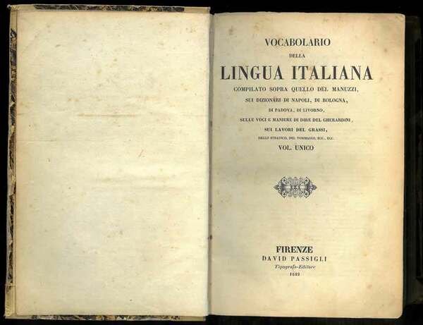 Vocabolario della Lingua italiana compilato sopra quello del Manuzzi, sui …