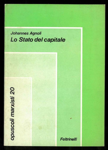 Lo stato del capitale.