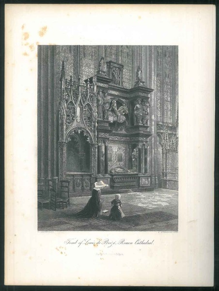 Tomb of Louis de Brézé, Rouen Cathedral.