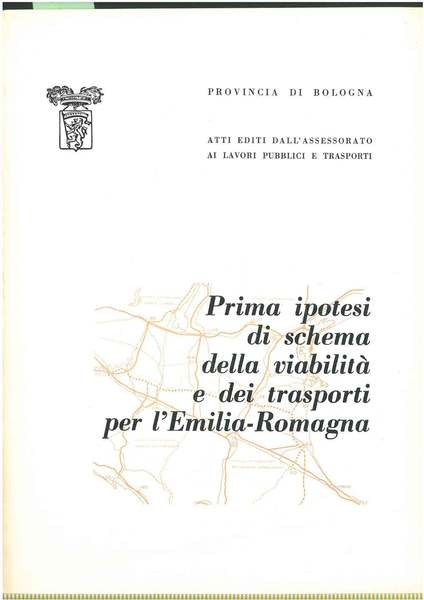 Convegno provinciale sulla prima ipotesi di schema della viabilità e …