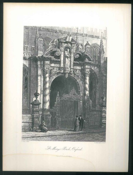 St. Mary's Porch, Oxford.