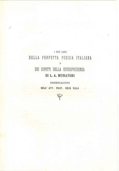I due libri della perfetta poesia italiana e dei difetti …