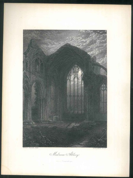 Melrose Abbey.