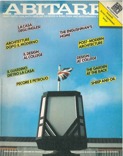 Abitare : Luglio-Agosto 1981 n. 196; with text in English. …