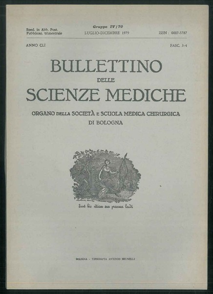 Bullettino delle scienze mediche. Organo della Società e Scuola Medica …