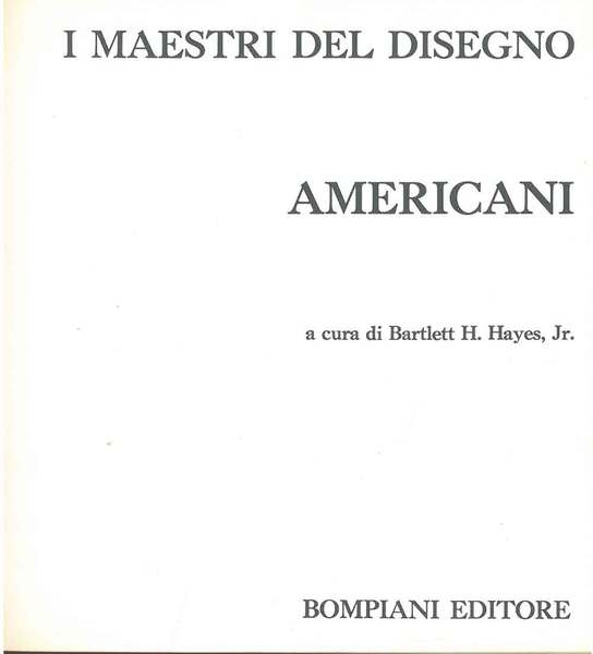 I maestri del disegno americani