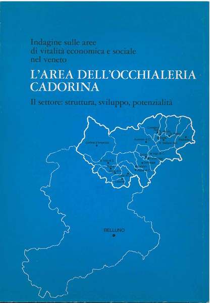 L' area dell'occhialeria cadorina. Il settore: struttura, sviluppo, potenzialità