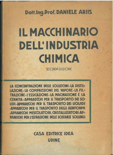 Il macchinario nell'industria chimica
