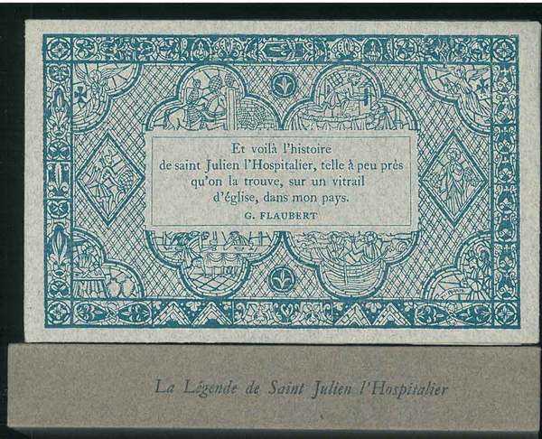 La légende de Saint Julien l'hospitalier